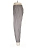 Apana Solid Gray Active Pants Size L - photo 5