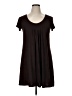 Forever Solid Brown Casual Dress Size XL - photo 1