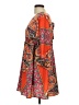 Assorted Brands Paisley Orange Casual Dress Size L - photo 5