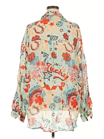 Never Fully Dressed 3/4 Sleeve Blouse (view 2)