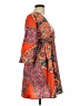 Assorted Brands Paisley Orange Casual Dress Size L - photo 4