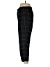Topshop 100% Polyester Plaid Black Casual Pants Size 10 - photo 5