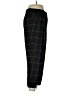 Topshop 100% Polyester Plaid Black Casual Pants Size 10 - photo 4