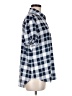 Unbranded Checkered-gingham Blue Short Sleeve Blouse Size M - photo 4