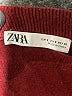 Zara Solid Burgundy Pullover Sweater Size S - photo 7