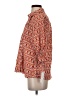 Boho Chic Orange 3/4 Sleeve Button-Down Shirt Size XS - photo 5