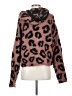 Victoria's Secret Pink Animal Print Brown Pullover Sweater Size S - photo 2