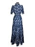 Max Studio Paisley Blue Casual Dress Size M (estimated) - photo 2