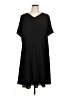 Talbots Solid Black Casual Dress Size 16 - photo 1