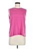 J.Crew Pink Sleeveless T-Shirt Size M - photo 1