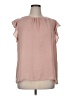 alex & lili 100% Polyester Pink Short Sleeve Blouse Size XL - photo 1