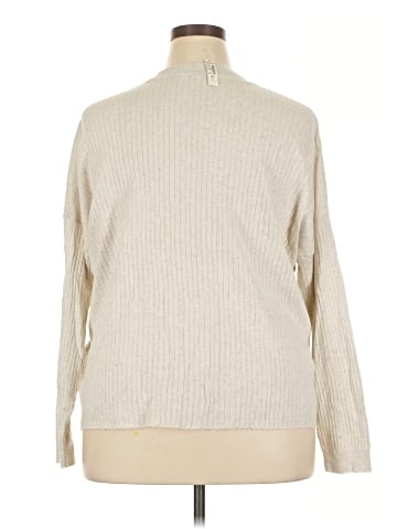 Madewell Plus Donegal Lawson Crop Pullover Sweater (view 2)