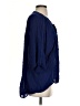 MONORENO Blue 3/4 Sleeve Blouse Size S - photo 4