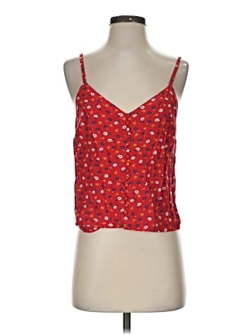 Madewell Button-Down Cami Top in Prairie Posies (view 1)