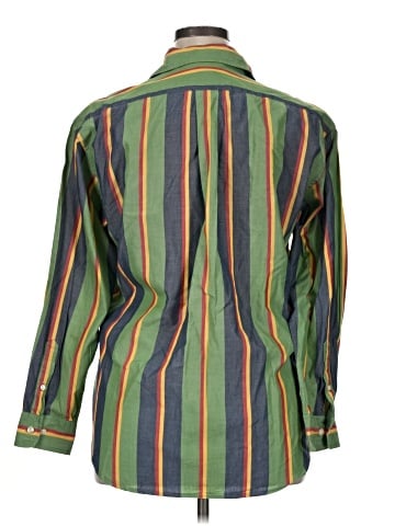 Lauren by Ralph Lauren 3/4 Sleeve Button-Down Shirt (view 2)