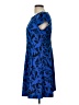 MICHAEL Michael Kors Graphic Blue Casual Dress Size 12 - photo 5