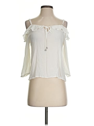 Love Tree 3/4 Sleeve Blouse (view 1)