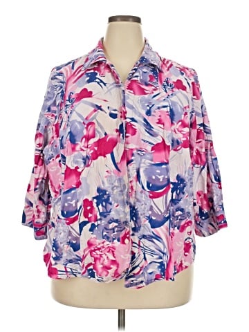 Alia 3/4 Sleeve Blouse (view 1)