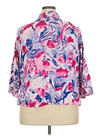 Alia 3/4 Sleeve Blouse (view 2)