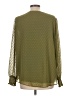 Gibson Look 100% Polyester Green Long Sleeve Blouse Size L - photo 2