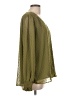 Gibson Look 100% Polyester Green Long Sleeve Blouse Size L - photo 4