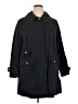 Talbots Blue Black Trenchcoat Size 18 - photo 1