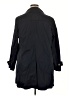 Talbots Blue Black Trenchcoat Size 18 - photo 2