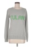 Pink Pineapple 100% Cotton Gray Pullover Sweater Size M - photo 1