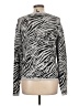 Donna Karan New York Animal Print Silver Jacket Size L - photo 2