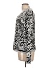 Donna Karan New York Animal Print Silver Jacket Size L - photo 5