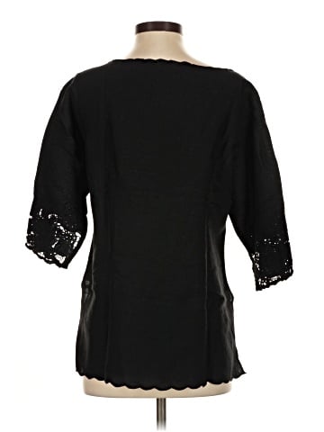 Soft Surroundings 3/4 Sleeve Blouse (view 2)