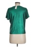 Porridge Metallic Green Short Sleeve Top Size Med (2) - photo 2