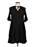 C+D+M Collection Black Casual Dress Size L - photo 1
