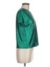 Porridge Metallic Green Short Sleeve Top Size Med (2) - photo 4