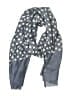 Bloom & Give Polka Dots Gray Blue Scarf One size - photo 1