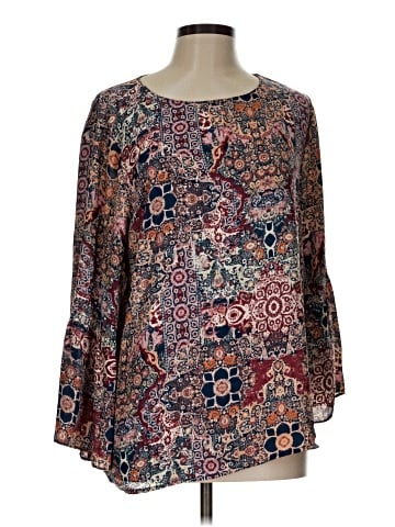 Renee C. Long Sleeve Blouse (view 1)