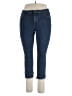 St. John's Bay Solid Blue Jeans Size 16 - photo 1