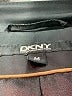 DKNY Solid Black Coat Size M - photo 6