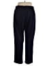 Stylus Solid Blue Casual Pants Size XL - photo 2