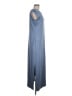 Grecerelle Solid Gray Casual Dress Size M - photo 4
