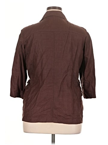 Stephanie Rogers 3/4 Sleeve Button-Down Shirt (view 2)
