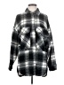 Zara Plaid Gray Fleece Size S - photo 1