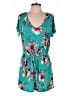 B.E. Stage Floral Teal Romper Size L - photo 1