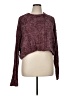 Arizona Jean Company 100% Polyester Tweed Burgundy Pullover Sweater Size XL - photo 1