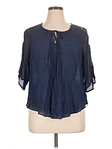BCX 3/4 Sleeve Blouse (view 1)