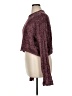 Arizona Jean Company 100% Polyester Tweed Burgundy Pullover Sweater Size XL - photo 5