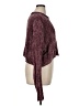 Arizona Jean Company 100% Polyester Tweed Burgundy Pullover Sweater Size XL - photo 4