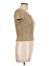 Jay Jacobs Tan Short Sleeve Top Size M - photo 4