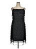 Talbots 100% Silk Polka Dots Black Cocktail Dress Size 14 - photo 1