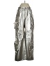 Murci Metallic Silver Cargo Pants Size 4 - photo 1